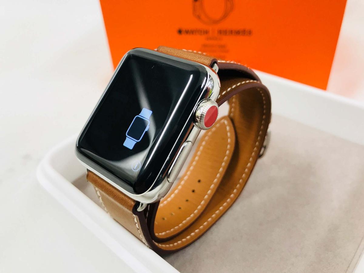 極美品 Apple Watch Hermes Series3 38mm (GPS+Cellularモデル)[MQML2J ...