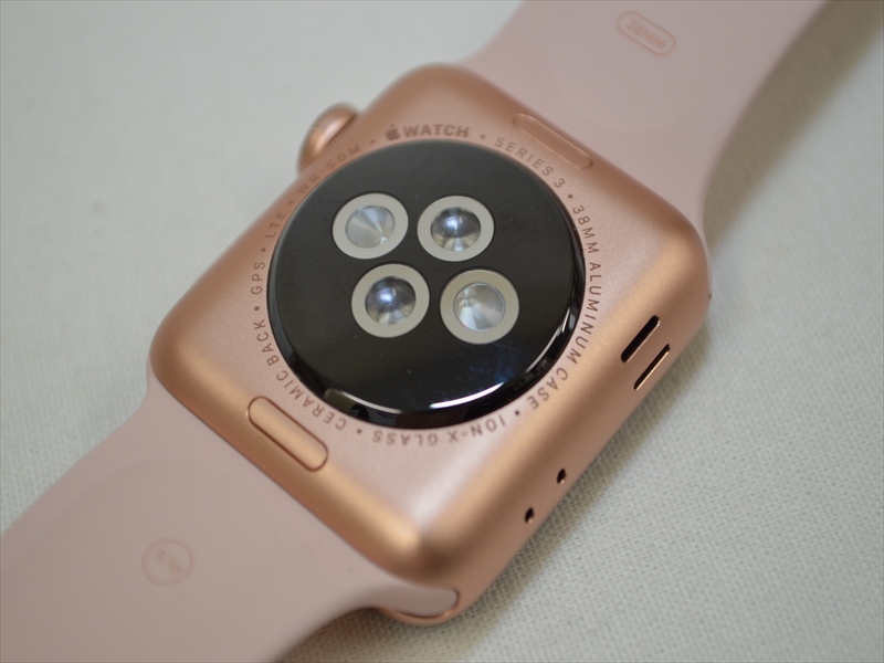 美品 Apple Watch Series 3（GPS + Cellularモデル） 38mmm ゴールド